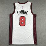 NBA 8 Lavine Bulls 22-23 city Maillot avec patches brodé